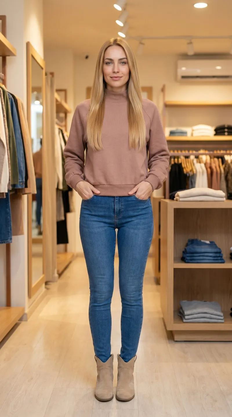 Look Moletom Telha Casual