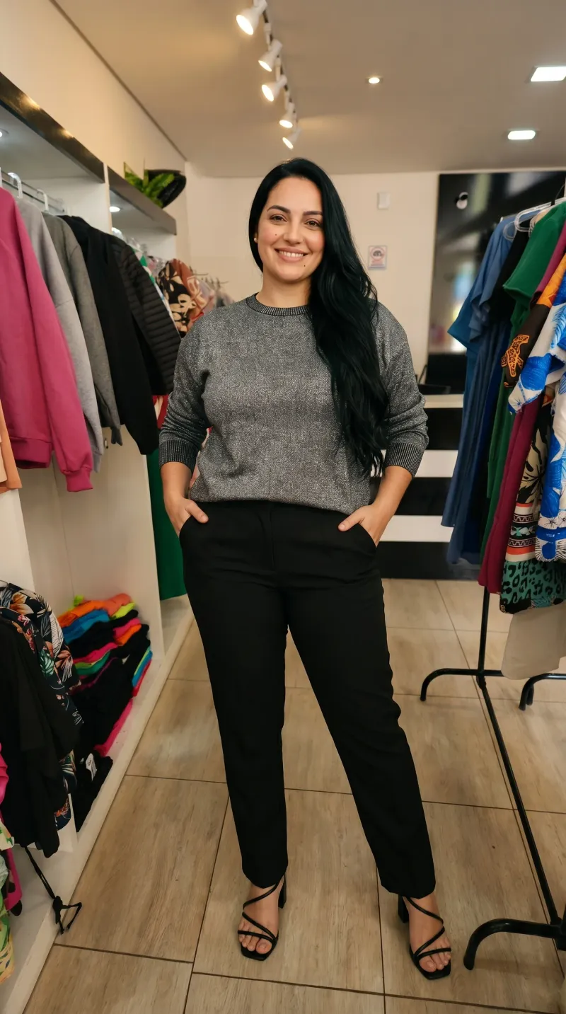 Look Elegância Urbana